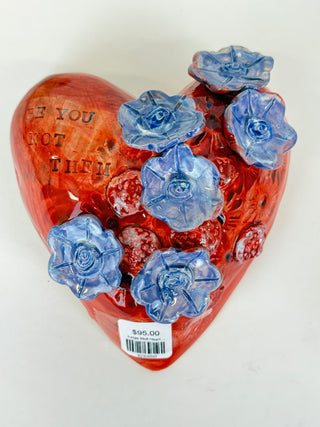 Large Wall Heart - Be You Not Them