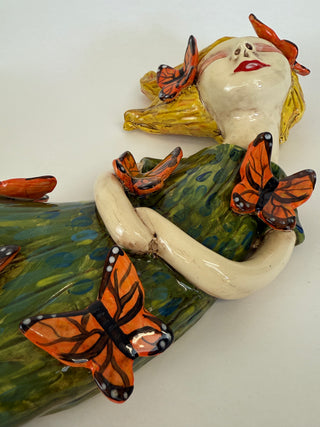 Wall Girl - Monarchs