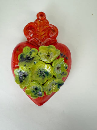 Large Wall Heart - Red Shrine