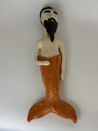 Sculpture-Wall Merman 1