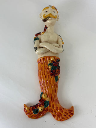 Sculpture-Wall Merman 4