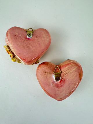 Wall Heart - Small various pink