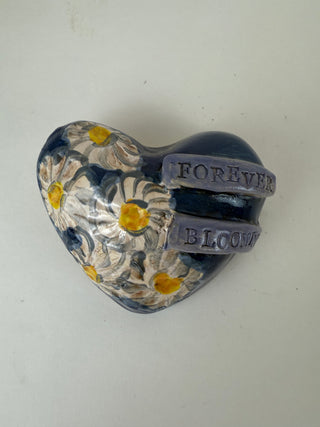 Wall Heart - Blue Heart Small