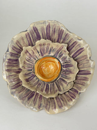 Wall Flower - Purple Stripes