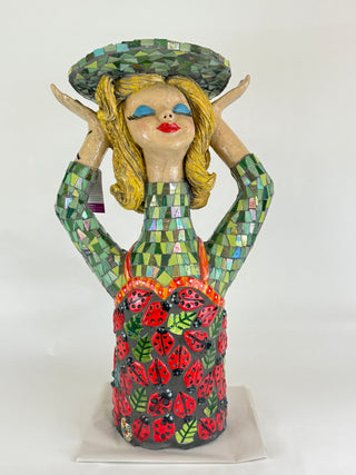 Medium Garden Dweller- Christmas Scarab