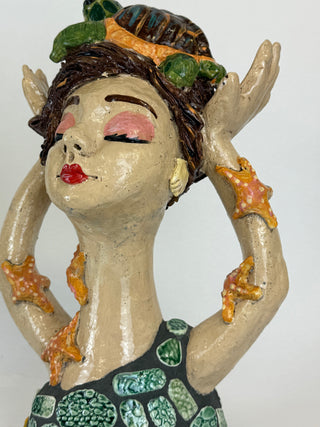 Small Garden Dweller- Trina and Turtle