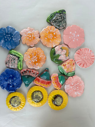 Tile Pack - Mixed Large Flowers