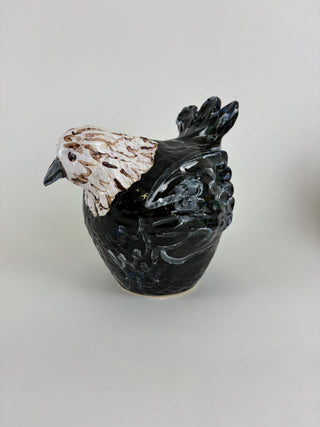 Sculpture - Chicken Black Large