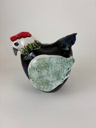 Sculpture - Chicken Green Medium