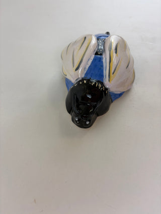 Wall Blue Banded Bee