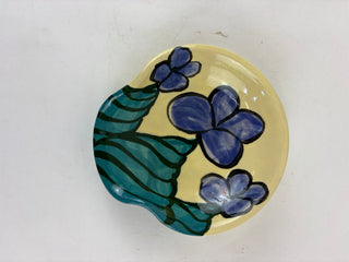 Spoon Rest- Purple Flower