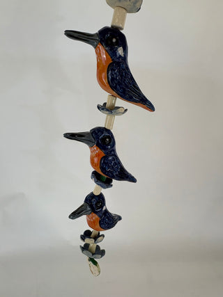 Sculpture - Hanging King Fisher