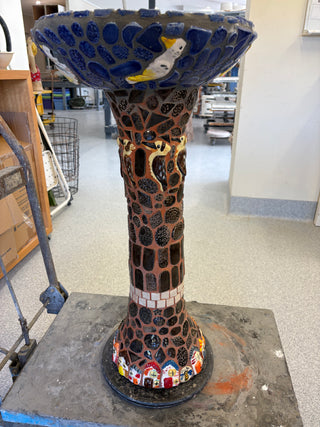 Bird Bath - Birds and Houses