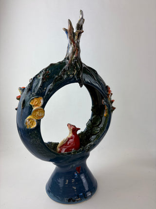 Animal Sculpture - Foxy Hideaway