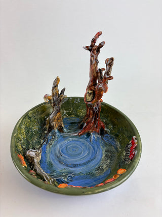 Animal Sculpture - Owl Dreaming