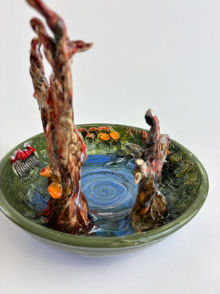 Animal Sculpture - Owl Dreaming