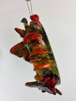 Sculpture - Hanging Ring Butterflies