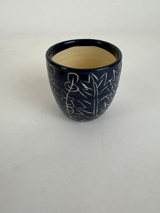 Beaker - Blue & White