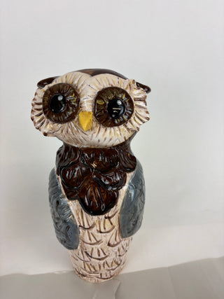 Animal Sculpture - Wide Eye Owl