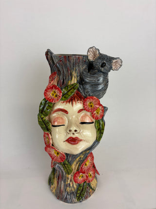 Head vase - Koala and Gumtree