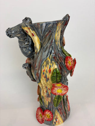Head vase - Koala and Gumtree