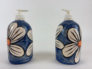 Soap Dispenser - White Daisy