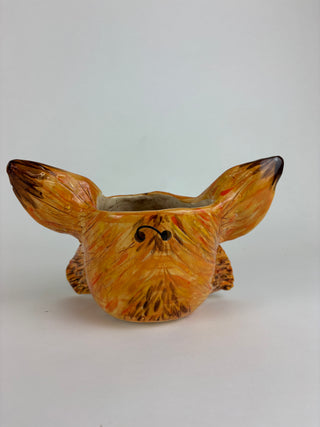 Hanging Planter - Fox Face