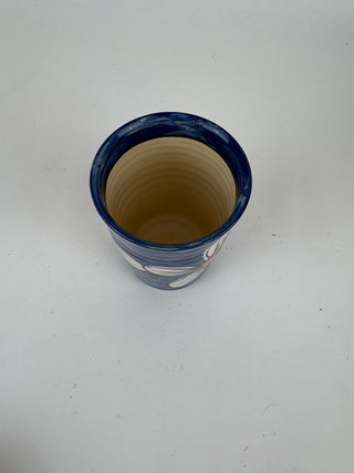 Large Beaker - White Daisy