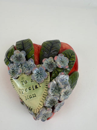 Medium Wall Heart - To a special mum 2