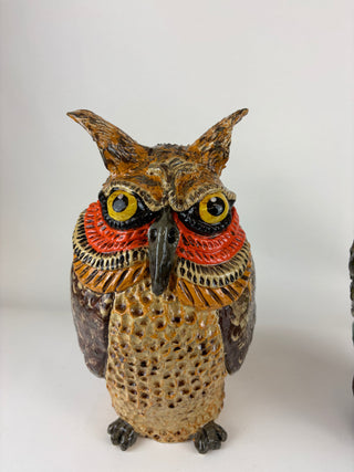 Animal Sculpture - Great Horned Owl