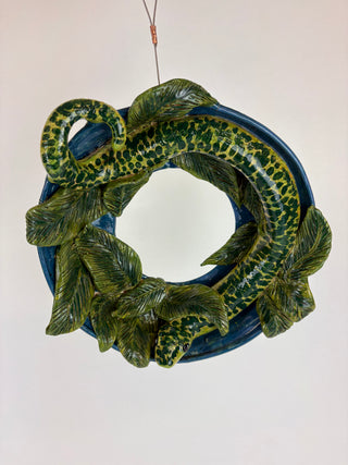 Sculpture - Hanging Ring Tree Snake