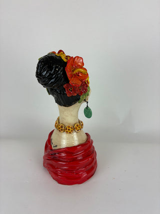SECOND Bust - Frida Green Earrings
