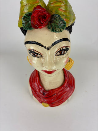 Bust - Frida Yellow Earrings