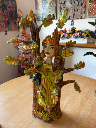 Aim Doll Tree Girl - Green and Red Rhiannon