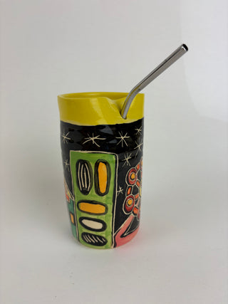 Tumbler With Straw - Nightscapes