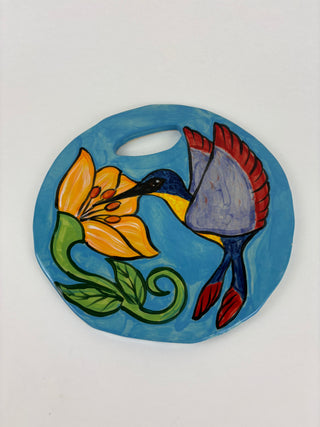Bread Board/ Cheese Board - Hummingbird