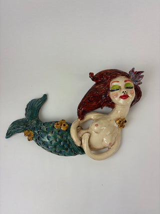 Wall Girl - Barnacle Mermaid