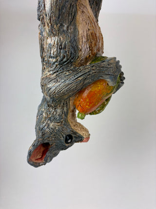 Animal Sculpture - Hanging Possum Mango