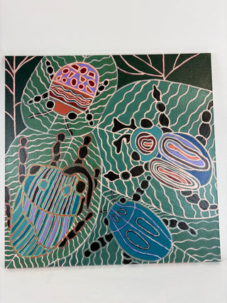 Bug Out! - Peter Hughes painting