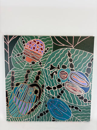Bug Out! - Peter Hughes painting