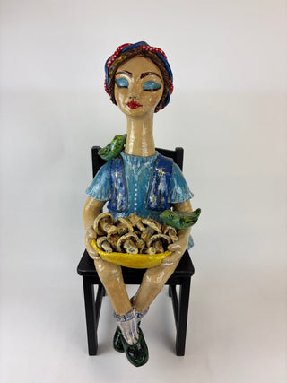 Garden Dweller - Chair Girl Mushrooms
