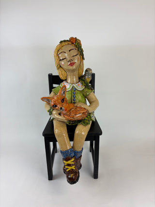 Garden Dweller - Chair Girl Fox