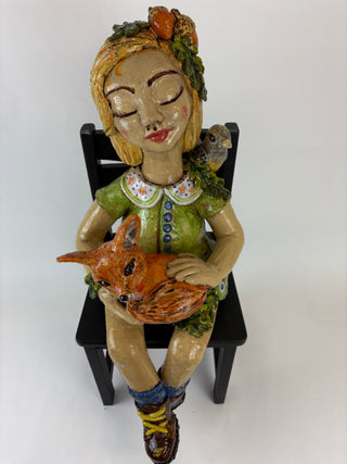 Garden Dweller - Chair Girl Fox