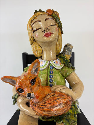 Garden Dweller - Chair Girl Fox