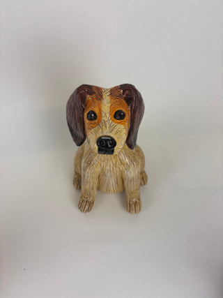 Animal Sculpture- Tan Puppy