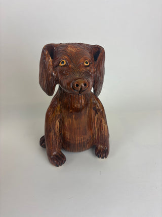 Animal Sculpture- Brown Puppy