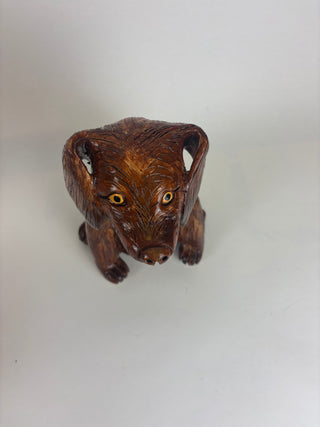 Animal Sculpture- Brown Puppy