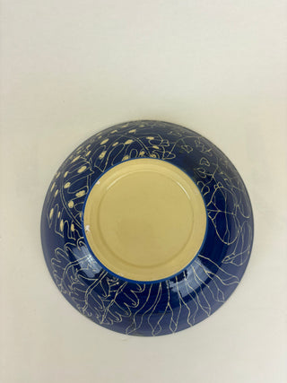 Salad Bowl - Blue & White 2