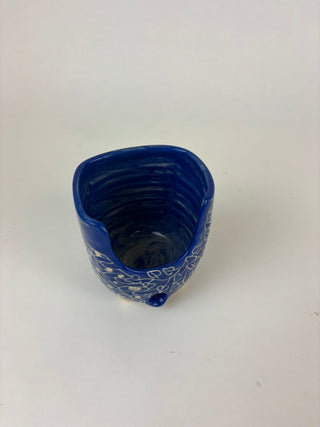 Sink Caddy - Blue and White