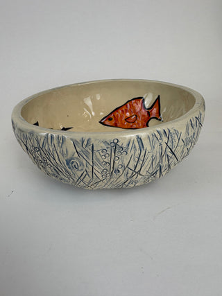 Carved bowl Medium - Turtle Time